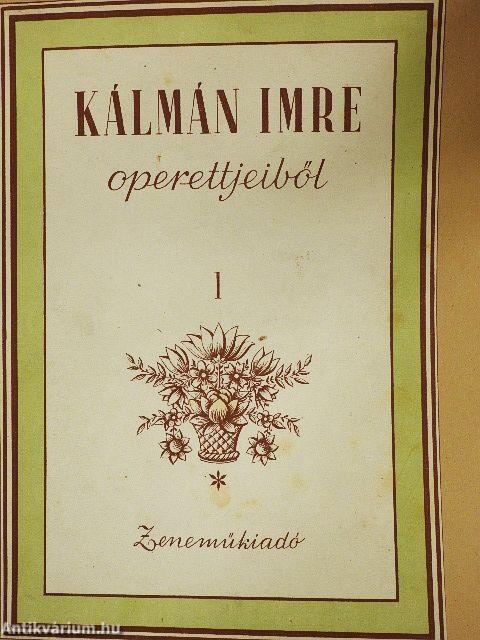 Kálmán Imre operettjeiből