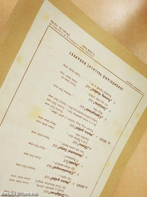 Kálmán Imre operettjeiből