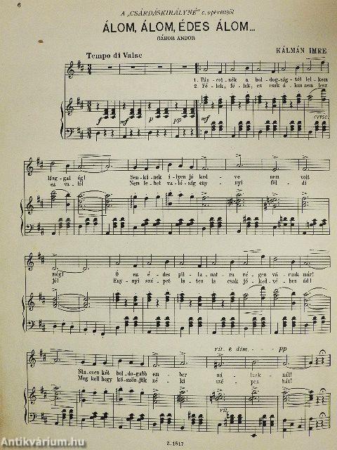 Kálmán Imre operettjeiből