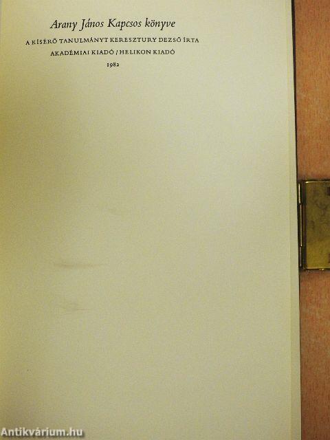 Arany János Kapcsos könyve