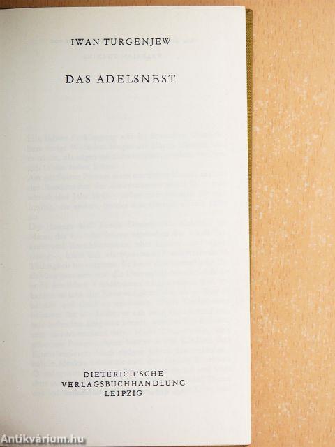 Das Adelsnest