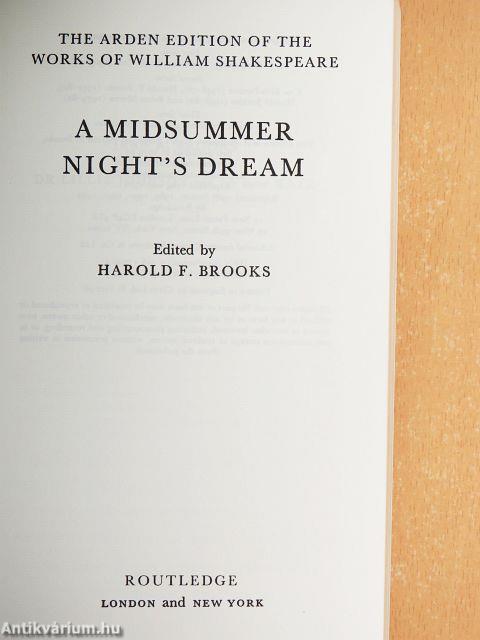 A Midsummer Night's Dream