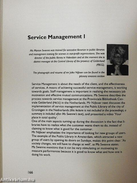 Marketing and Development of New Information Products and Services in Europe