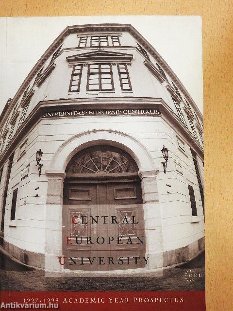 Central European University 1997-1998 Academic Year Prospectus