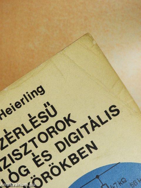 Térvezérlésű tranzisztorok analóg és digitális áramkörökben