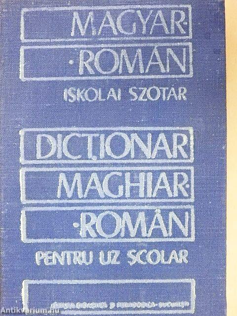 Magyar-román iskolai szótár
