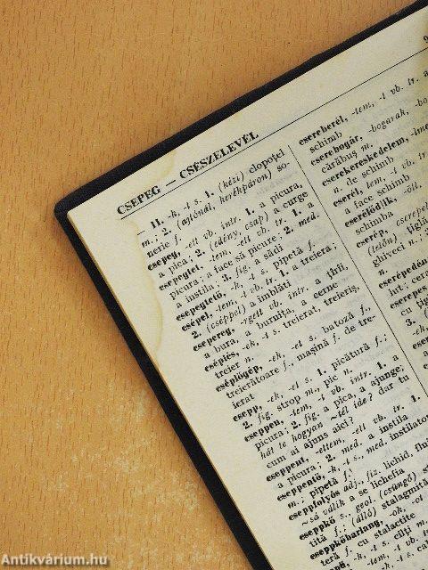 Magyar-román iskolai szótár