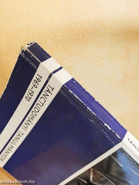 Tánctudományi tanulmányok 1969-1970