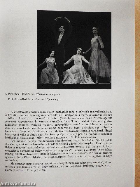 Tánctudományi tanulmányok 1969-1970