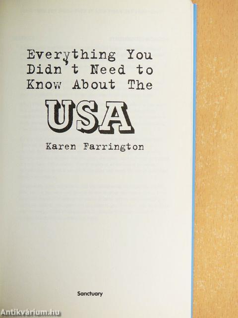 Everything You Didn't Need to Know About The USA