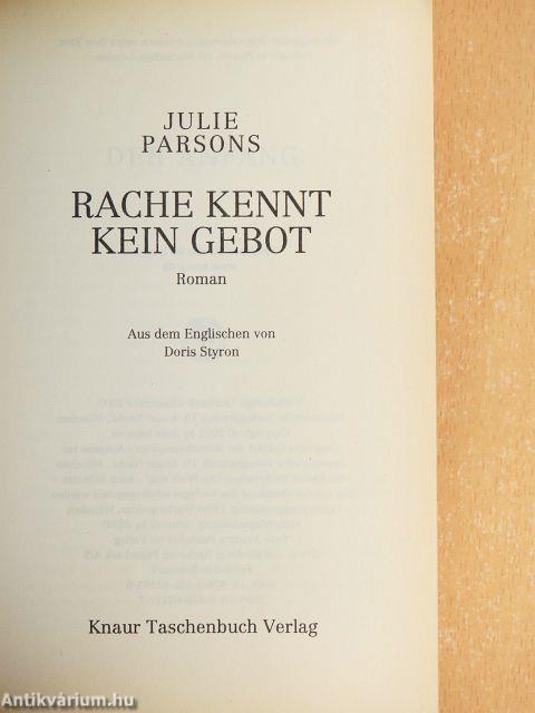 Rache kennt kein Gebot