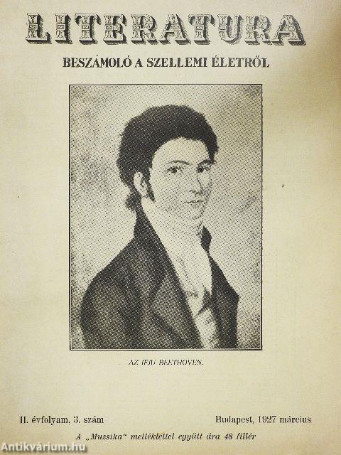 Literatura 1927. március