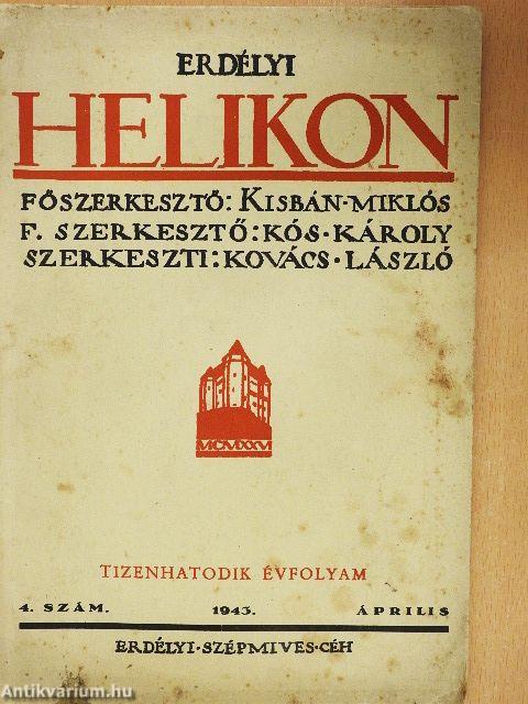 Erdélyi Helikon 1943. április