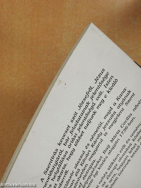 Szent József élete