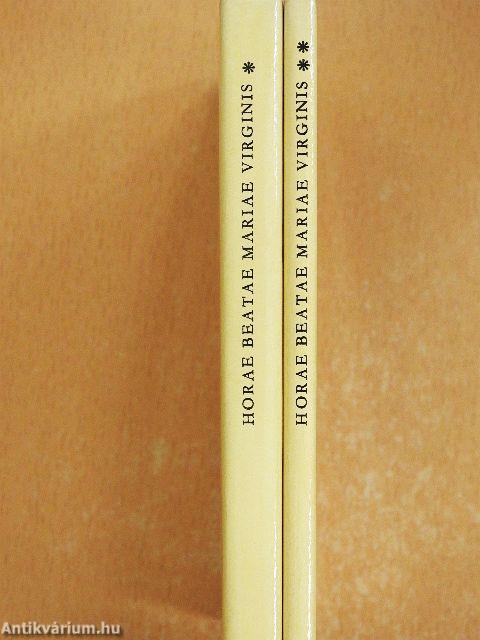 Horae Beatae Mariae Virginis/A kódex díszítése I-II.