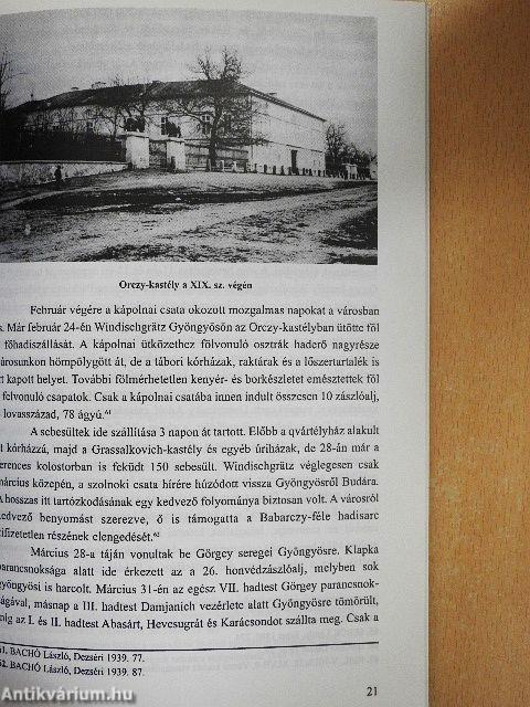 A gyöngyösi katonai helyőrség 200 éve