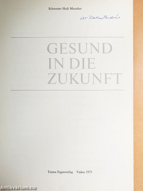 Gesund in die Zukunft