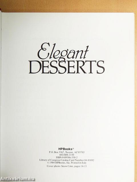 Elegant Desserts