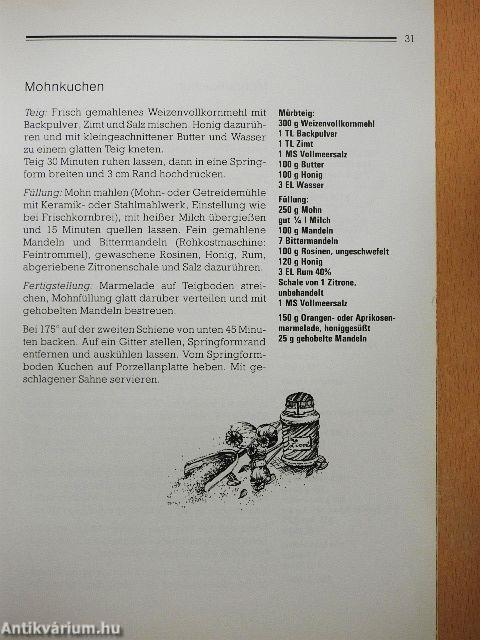 Fruchtig und delikat Vollkornkuchen