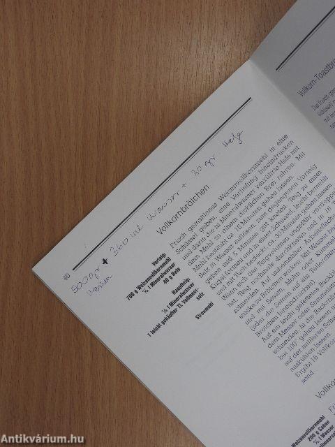 Das gesunde Frühstück 3.