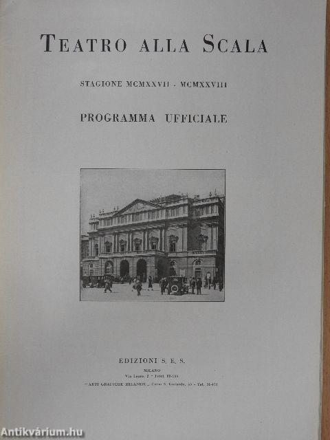 Teatro alla Scala - Programma Ufficiale