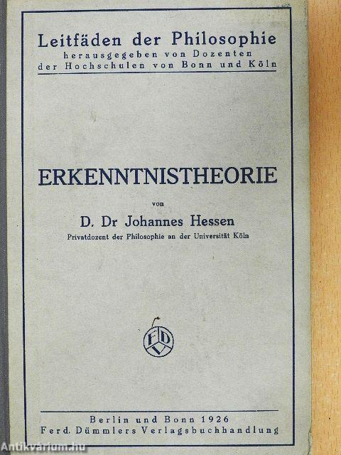 Erkenntnistheorie