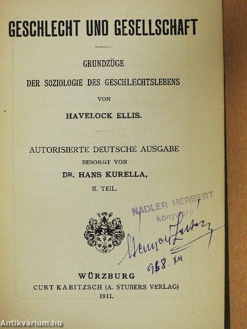 Geschlecht und Gesellschaft II.