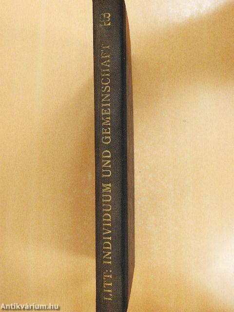 Individuum und Gemeinschaft