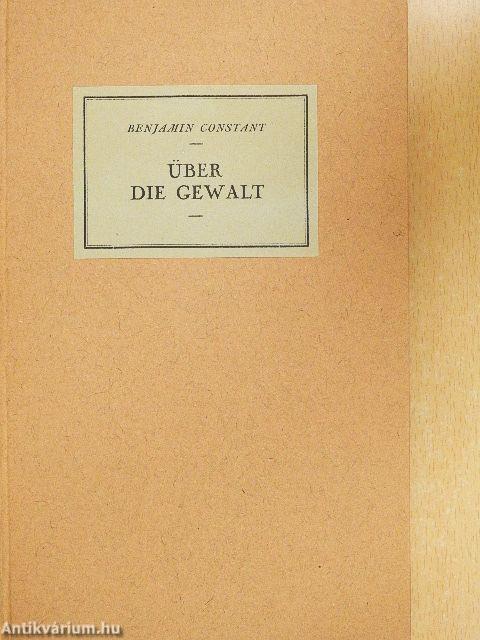 Über die Gewalt