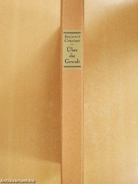 Über die Gewalt
