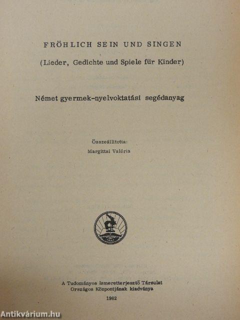 Fröhlich sein und singen