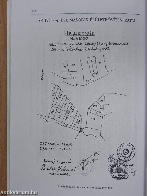 A Nagykovácsi Református Egyház krónikája