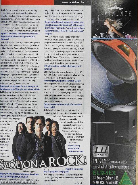 RockinforM Zenei Magazin 2010. január-december