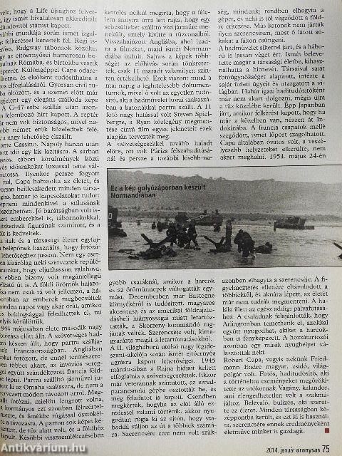 Aranysas 2014. (nem teljes évfolyam)