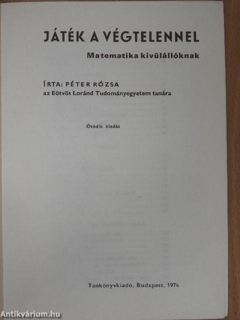 Játék a végtelennel