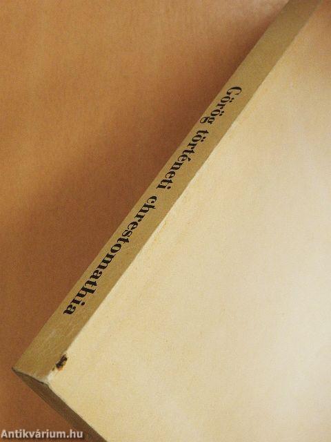 Görög történeti chrestomathia