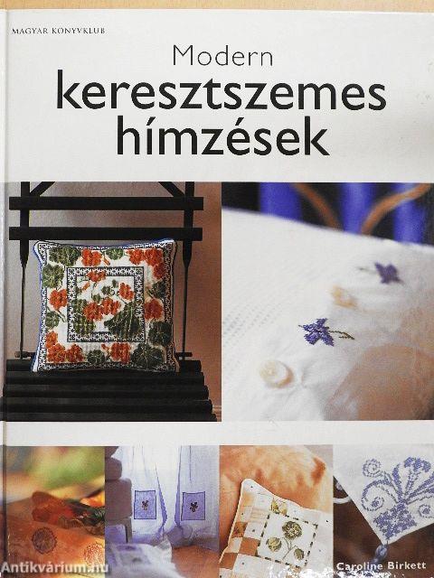 Modern keresztszemes hímzések