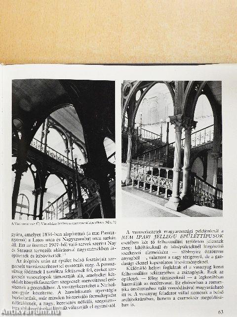 Korai vas és vasbeton építészetünk