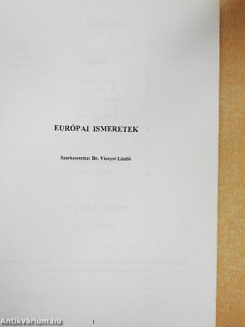Európai ismeretek