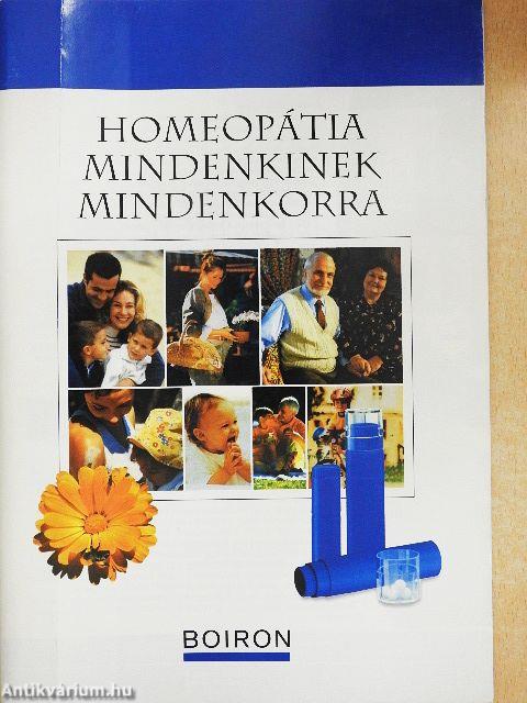 Homeopátia mindenkinek mindenkorra