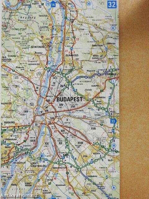 Magyarország autóatlasz