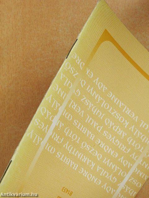 Memoriterfüzet a 11. évfolyam számára