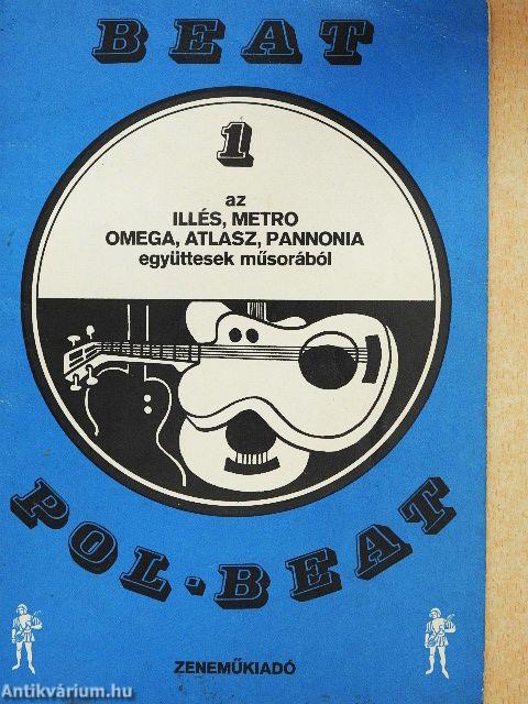 Az Illés, Metro, Omega, Atlasz, Pannonia együttesek műsorából