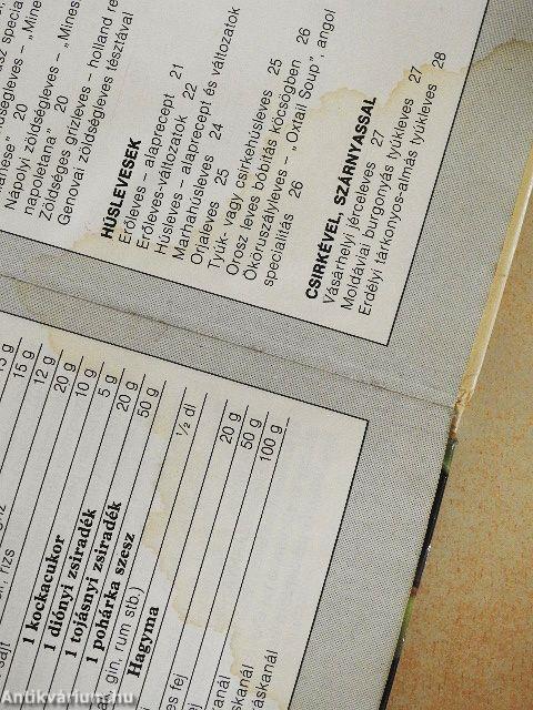 99 leves 33 színes ételfotóval