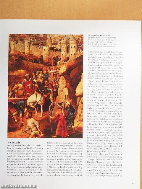 Hétköznapi élet Mátyás király korában