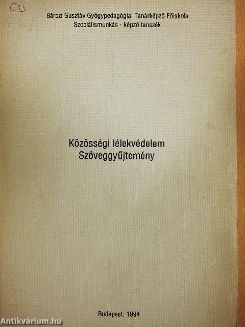 Közösségi lélekvédelem