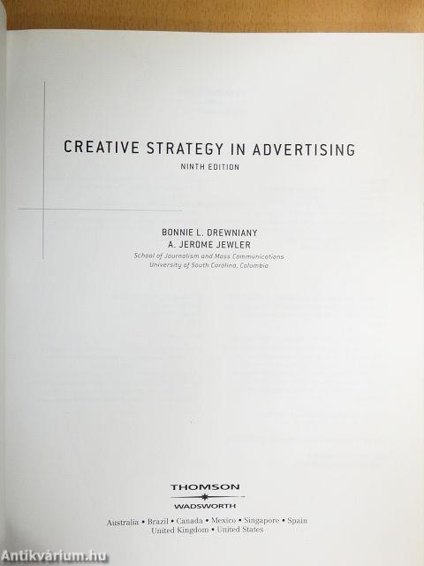 Creative Strategy in Advertising
