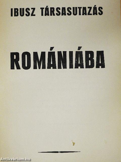 IBUSZ társasutazás Romániába