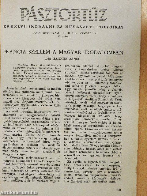 Pásztortűz 1943. november 15.