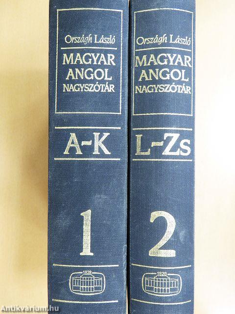 Magyar-angol nagyszótár 1-2.